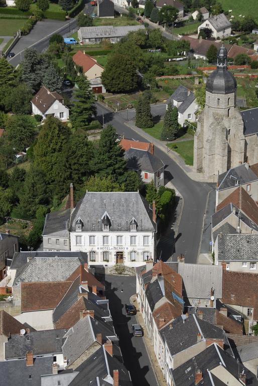 Hotel Du Berry Aigurande 외부 사진