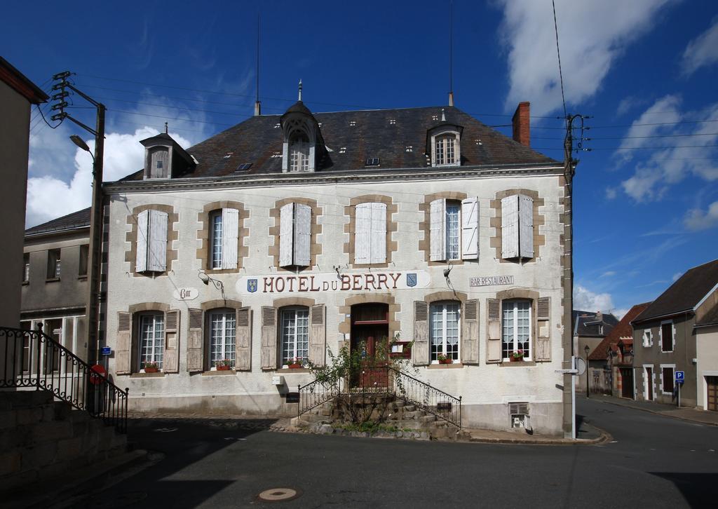 Hotel Du Berry Aigurande 외부 사진