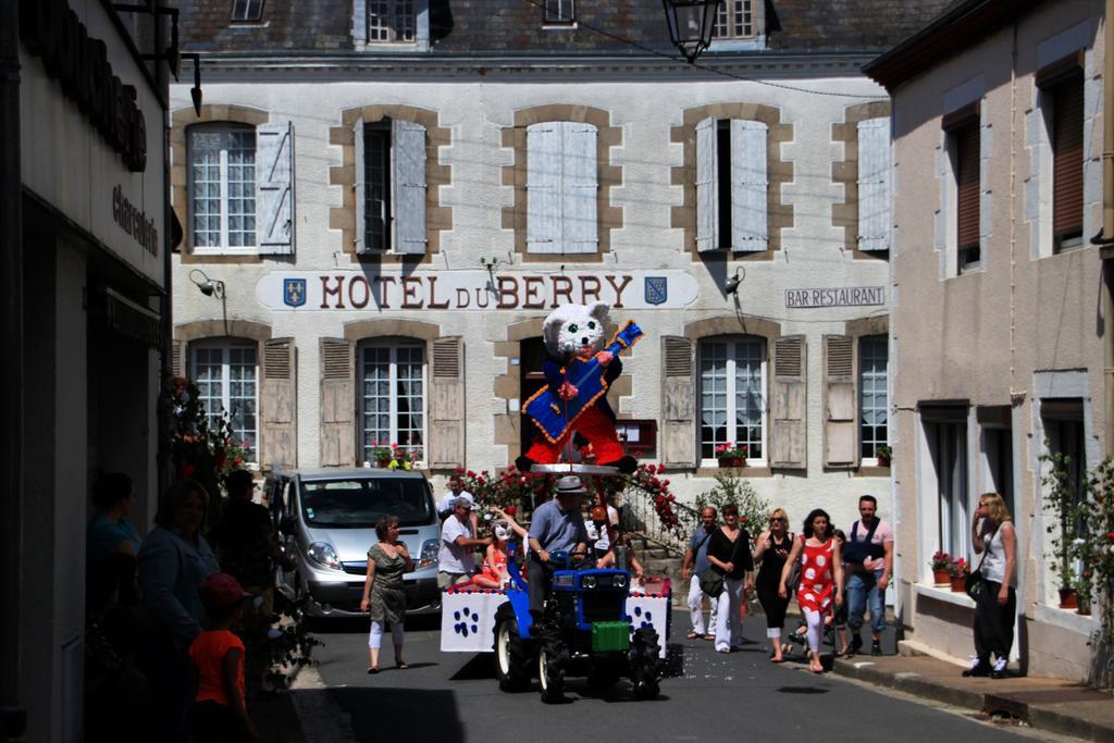 Hotel Du Berry Aigurande 외부 사진