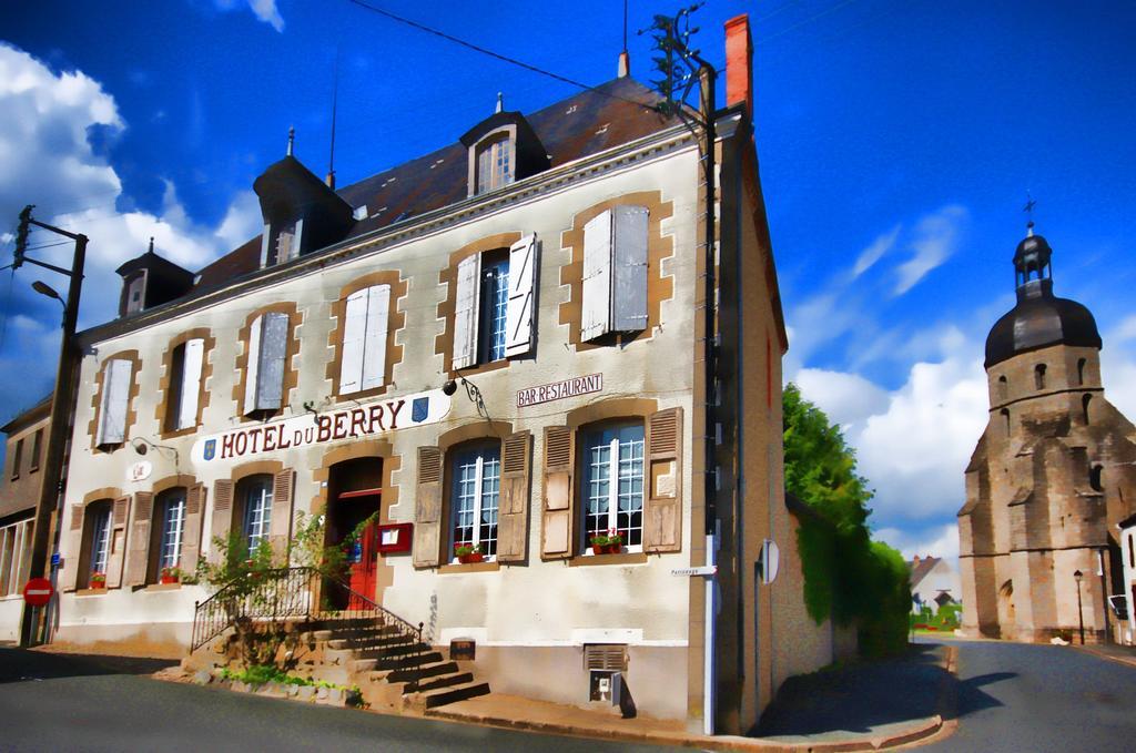 Hotel Du Berry Aigurande 외부 사진